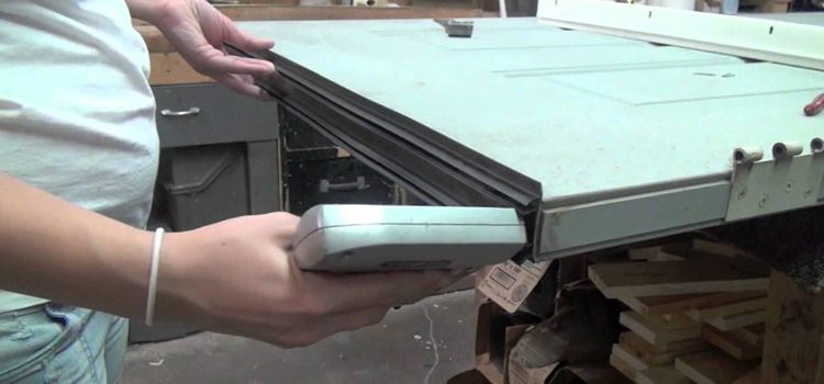 damaged steel door repair Davis