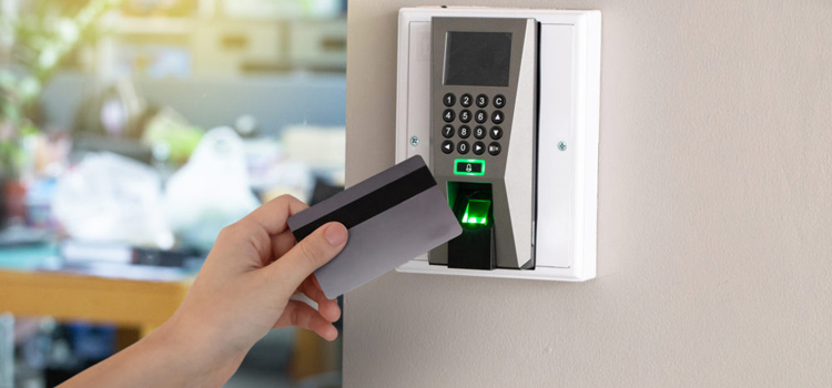 key card entry system Davis